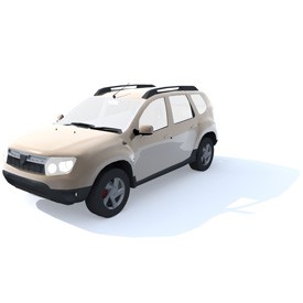 Dacia Duster 3D Object | FREE Artlantis Objects Download